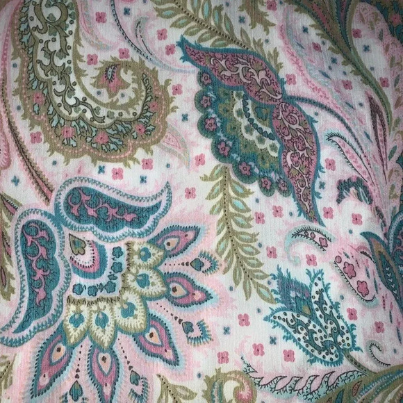 JULIE'S CLOSET Rare-2-Find Summer Must Multicolor Floral Ruffle Long Sundress S - Picture 4 of 4